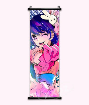 Oshi No Ko Ai Hoshino Anime Poster Canvas Scroll