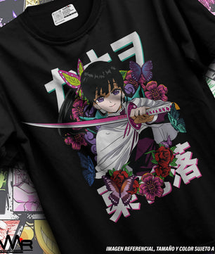 Demon Slayer Kanao Shirt - All Cotton Anime Graphic Tee