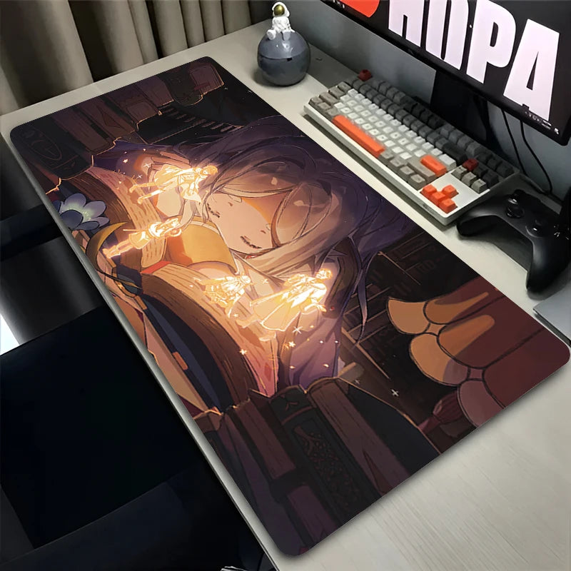 Frieren Beyond Journey's End Mouse Pad - Large Gaming & Office Desk Mat