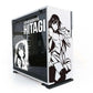 Monogatari Senjougahara Hitagi Anime PC Case Sticker Decal