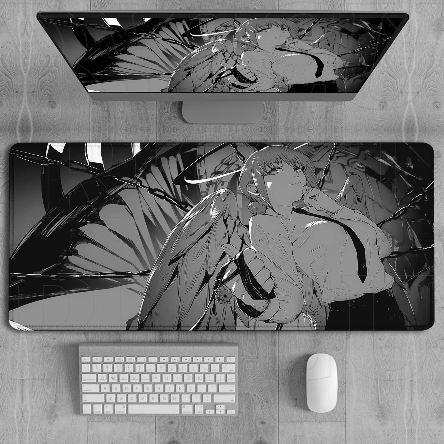 Chainsaw Man Makima Mouse Pad Large Gaming Anime Desk Mat