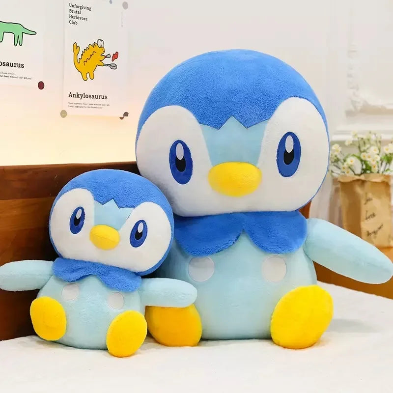 Pokemon Large Piplup Fluffy Sitting Plush 60cm Soft Anime Plush