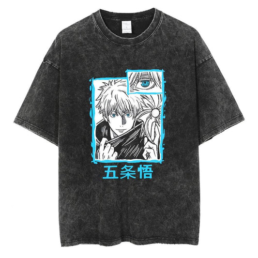 Jujutsu Kaisen Shirt Satoru Gojo Oversized Anime Shirt