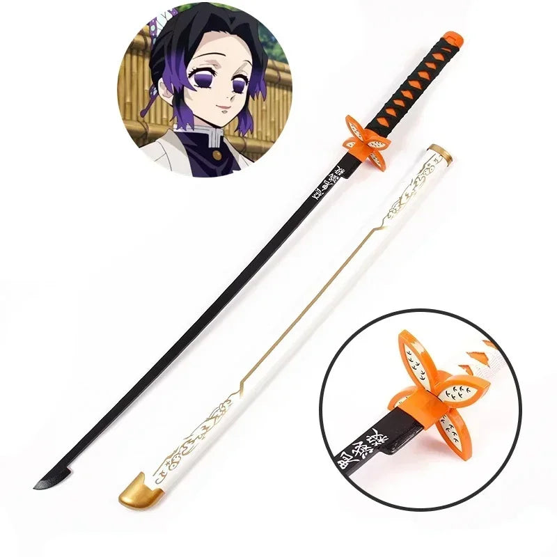 Demon Slayer Katana 1:1 Scale Anime Prop Replica Bamboo Sword