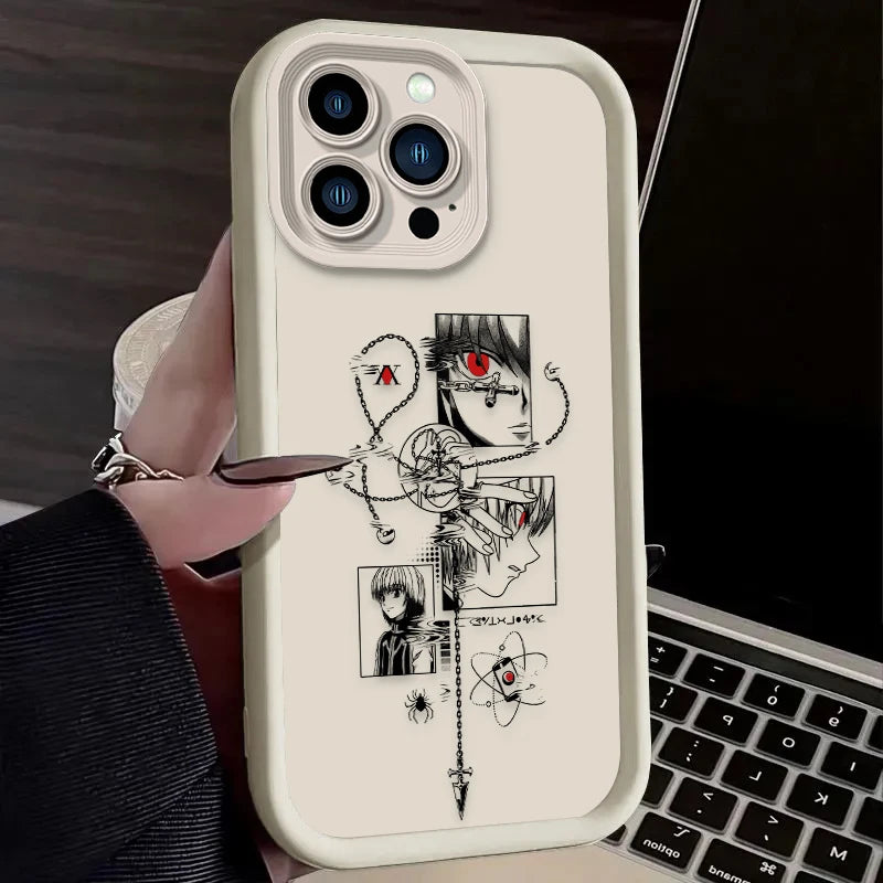 Death Note Panel Style Phone Case - For iPhone 11 to 17 Pro Max
