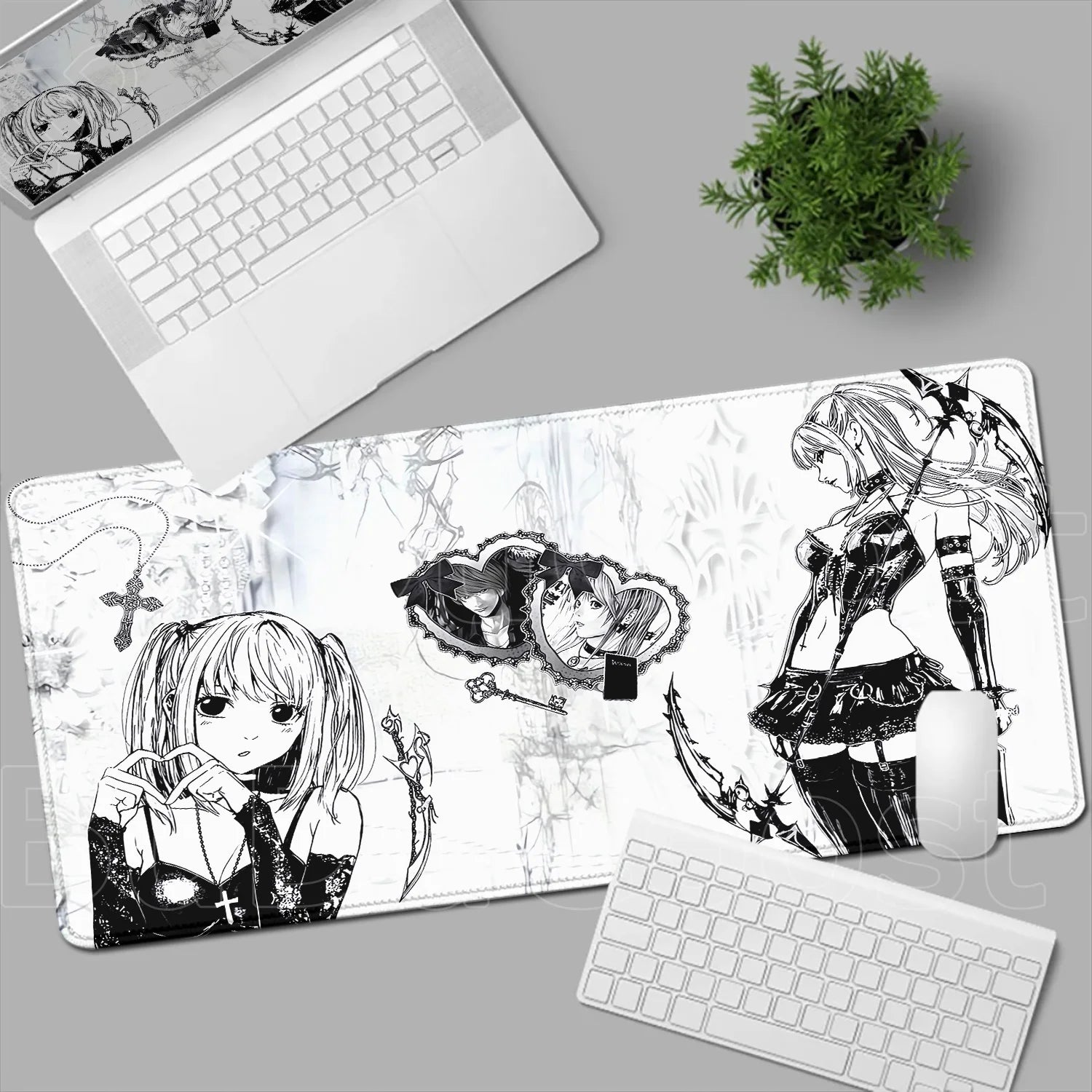 Death Note Misa Amane Mouse Pad - Large Gaming & Office Desk Mat