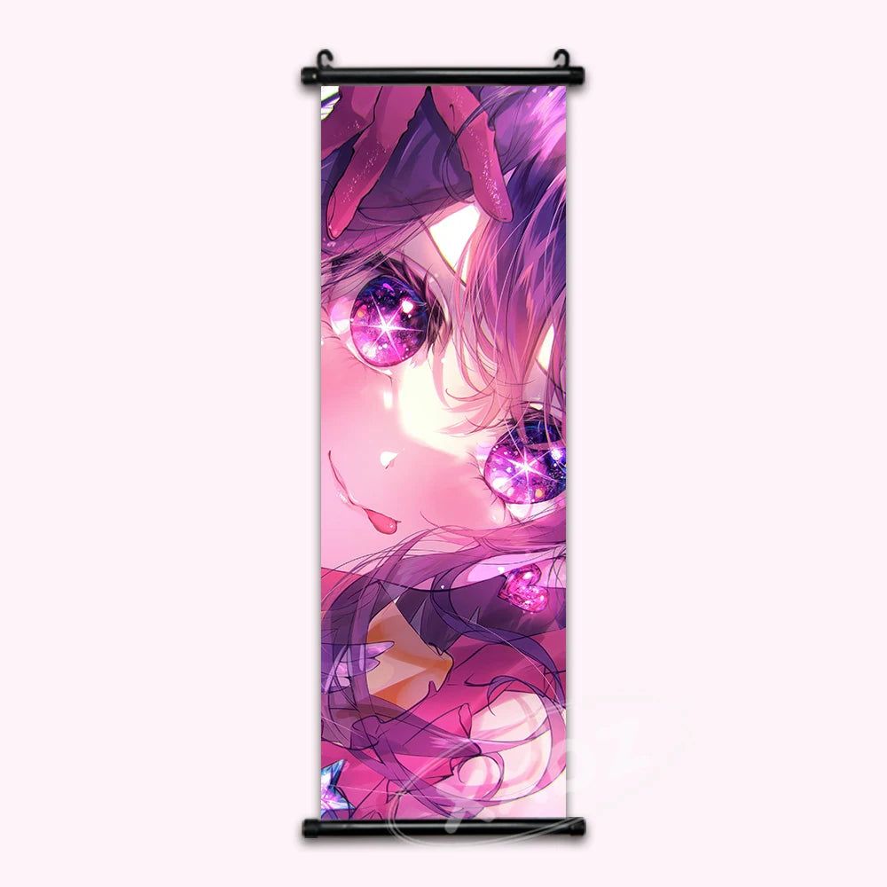 Oshi No Ko Ai Hoshino Anime Poster Canvas Scroll