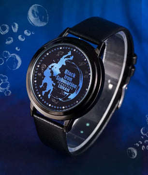Detective Conan Black Iron Submarine LED Anime Watch