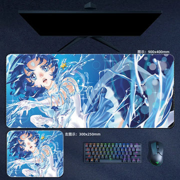 Sailor Moon Sailor Mercury Mouse Pad Anime Desk Mat