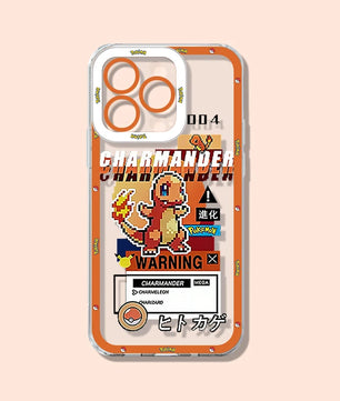 Pokemon Charmander Phone Case - For iPhone 11 to 17 Pro Max