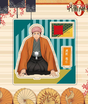 Jujutsu Kaisen Yuji Itadori Kimono Series Acrylic Stand Keychain Badge Set