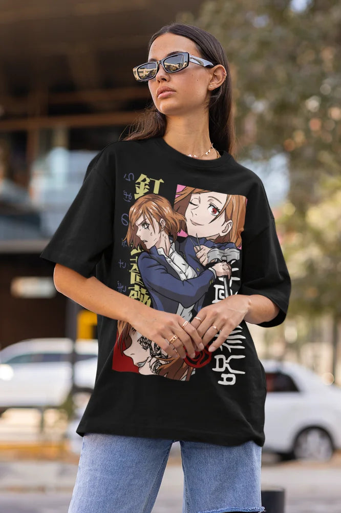 Jujutsu Kaisen Shirt Nobara Kugisaki Cotton Anime Shirt