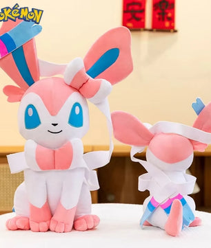 Pokemon Big Size Sylveon Plush Sitting Smile (25cm / 40cm / 55cm / 75cm)