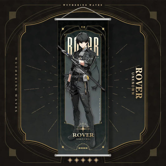 Wuthering Waves Male Rover Hanging Scroll Anime Poster