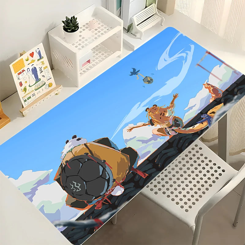Zenless Zone Zero Ju Fufu Large Gaming Mouse Pad – Anime Desk Mat