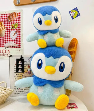 Pokemon Large Piplup Fluffy Sitting Plush 60cm Soft Anime Plush