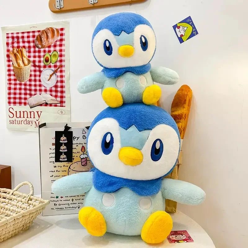 Pokemon Large Piplup Fluffy Sitting Plush 60cm Soft Anime Plush