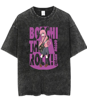 Bocchi The Rock Hitori Gotoh Shirt Oversized Style Anime Shirt