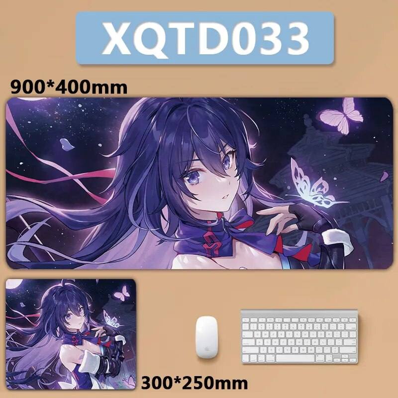 Honkai Star Rail Mouse Pad Seele Vollerei Anime Mouse Desk Mat