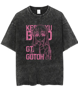 Bocchi The Rock Hitori Gotoh Shirt Oversized Style Anime Shirt