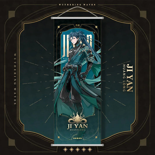 Wuthering Waves Jiyan Hanging Scroll Anime Poster