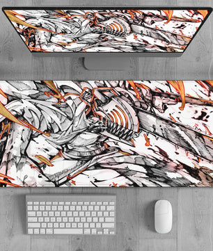 Chainsaw Man Mouse Pad Large Gaming Anime Desk Mat