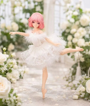 1/12 Scale Ballet Style Dress Accessory For Female Action Figures