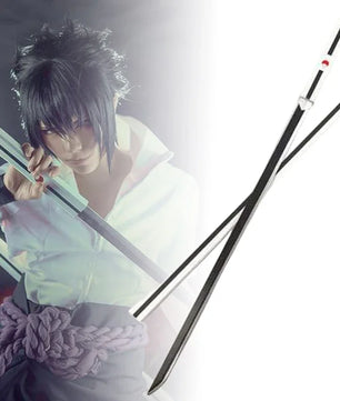 Naruto Shippuden Sasuke Akatsuki Sword 1:1 Scale Anime Prop Replica