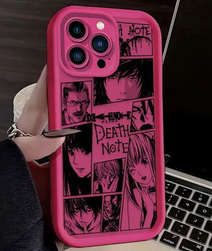 Death Note Panel Style Phone Case - For iPhone 11 to 17 Pro Max