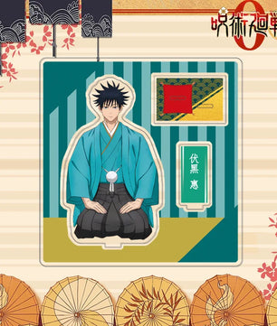Jujutsu Kaisen Megumi Fushiguro Kimono Series Acrylic Stand Keychain Badge Set