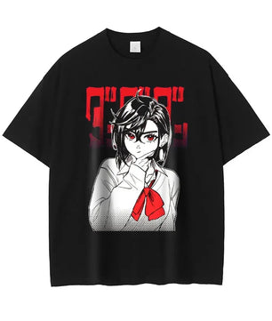 Dandadan Momo Shirt Oversized Style Anime Shirt