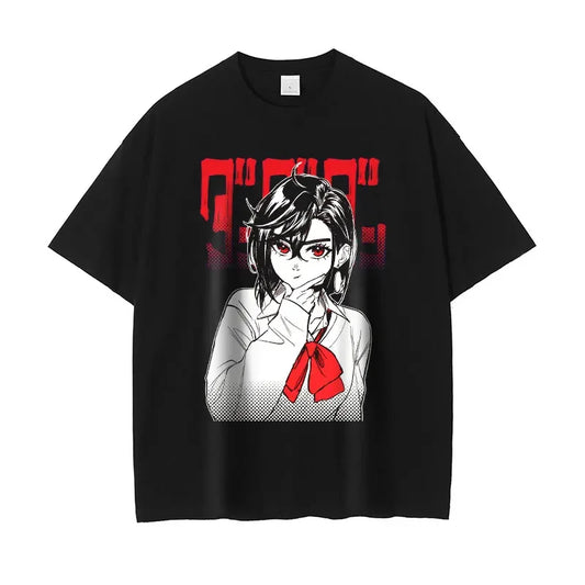 Dandadan Momo Shirt Oversized Style Anime Shirt