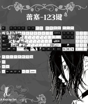 Chainsaw Man Reze Keycaps 135 Keys Cherry Profile Anime Keycaps