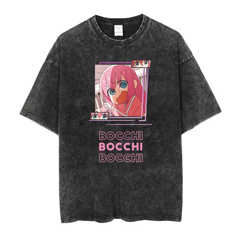 Bocchi The Rock Hitori Gotoh Shirt Oversized Style Anime Shirt