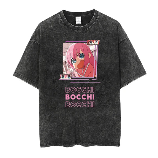 Bocchi The Rock Hitori Gotoh Shirt Oversized Style Anime Shirt