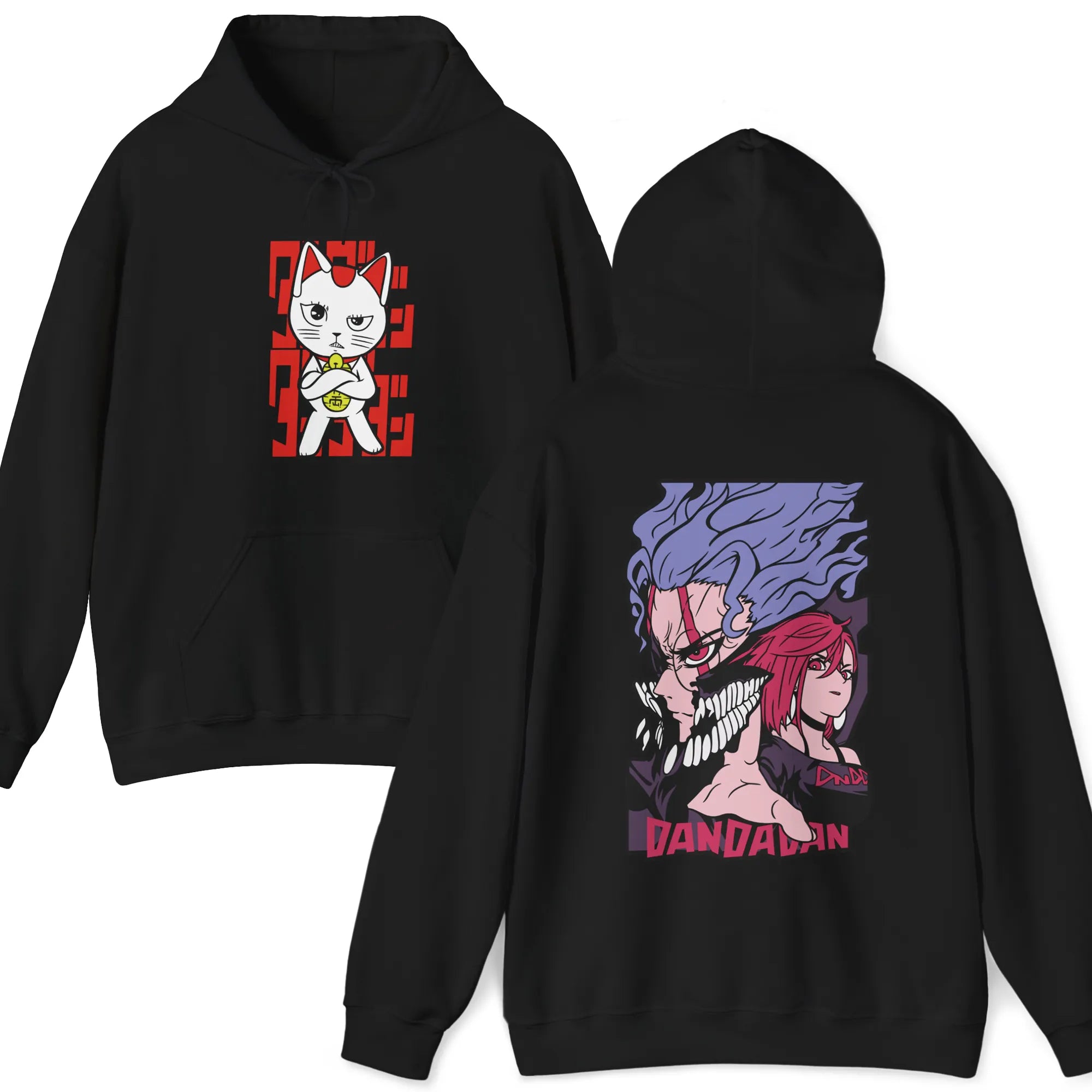 Dandadan Momo Ayase and Okarun Hoodie Custom Anime Hoodie