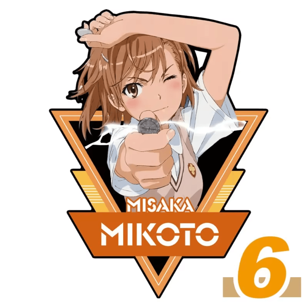 A Certain Scientific Accelerator Misaka PC Case Sticker Anime Sticker