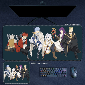 Frieren Beyond Journey's End Mouse Pad Large Anime Mouse Pad