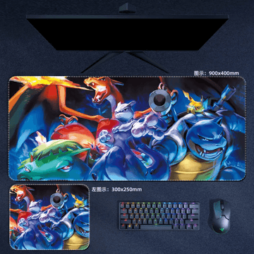 Pokemon Mouse Pad Gen 1 Large Anime Mouse Pad Desk Mat