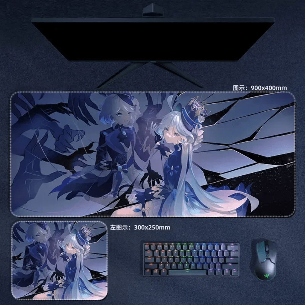 Genshin Impact Hydro Archon Furina Focalors Mouse Pad