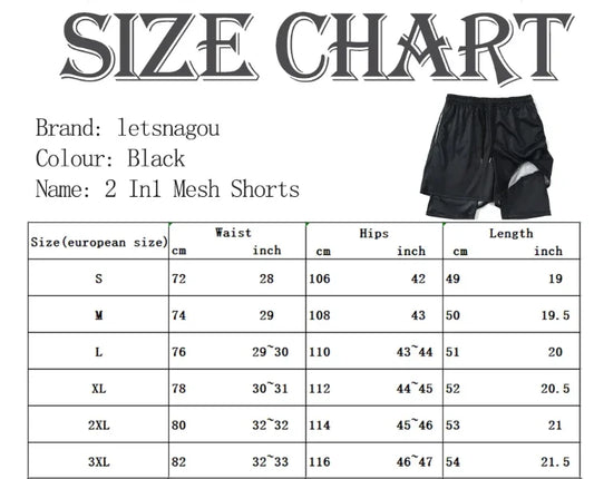 Anime Style Compression Shirt & Shorts Set - Anime Workout Set Rash Guard