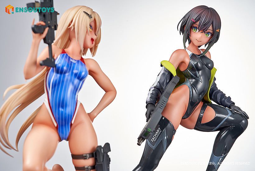 Arms Note Swim Team Bucho-Chan & Kohai-Chan 1/7 Scale Figure Set