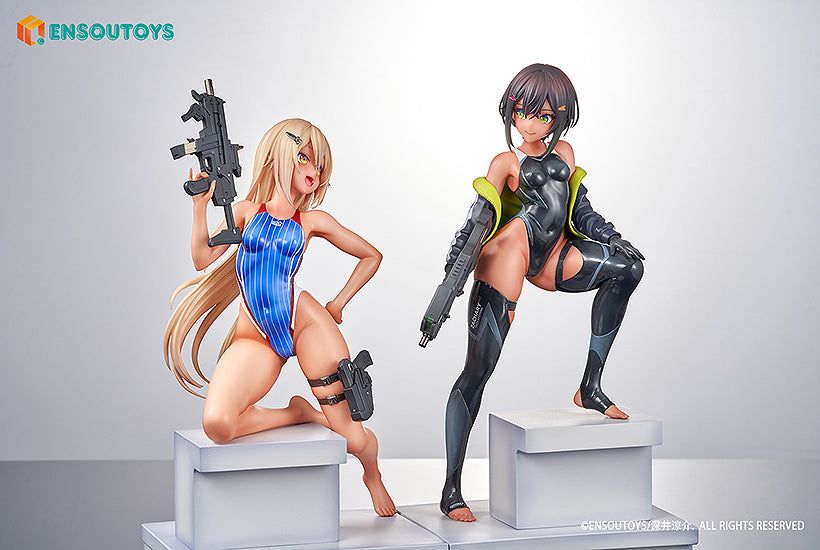 Arms Note Swim Team Bucho-Chan & Kohai-Chan 1/7 Scale Figure Set