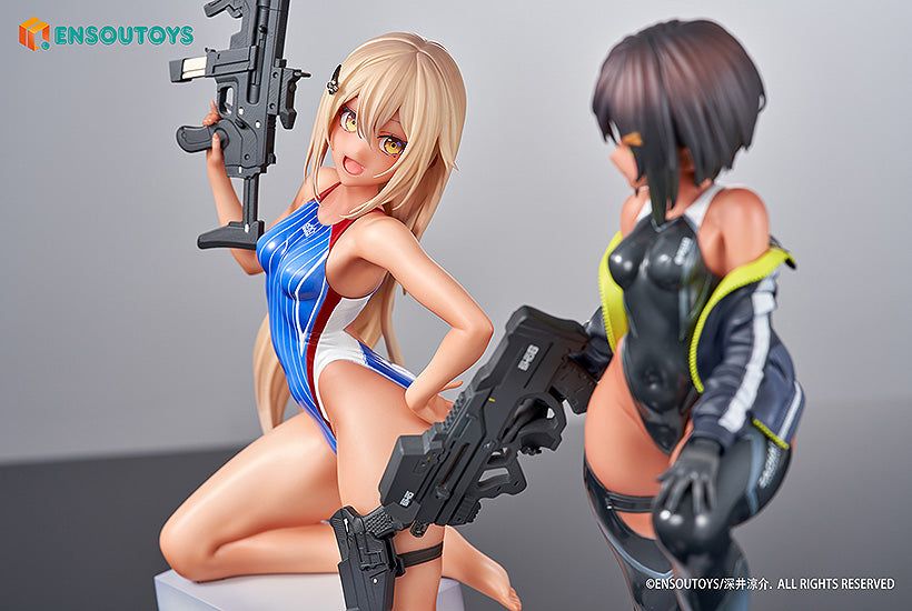 Arms Note Swim Team Bucho-Chan & Kohai-Chan 1/7 Scale Figure Set