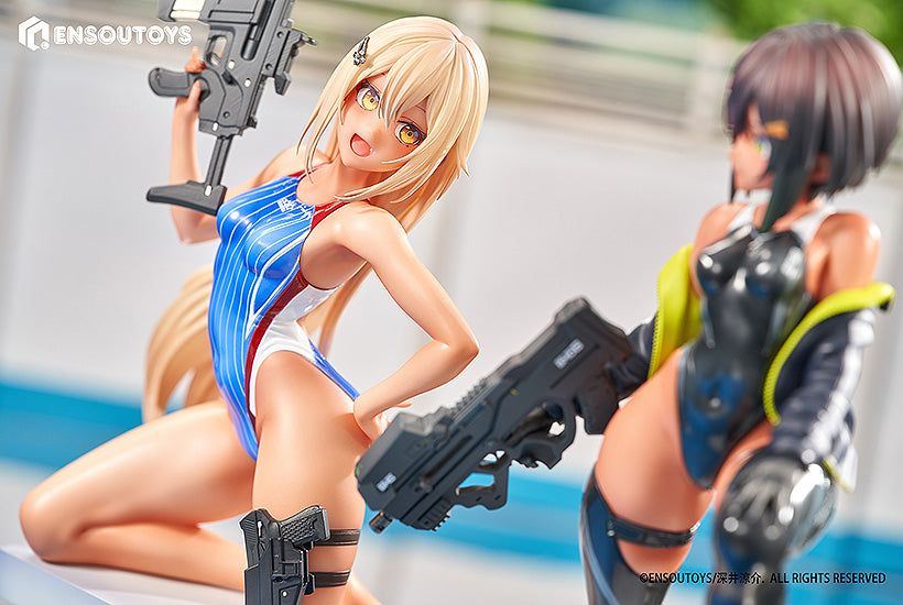 Arms Note Swim Team Bucho-Chan & Kohai-Chan 1/7 Scale Figure Set