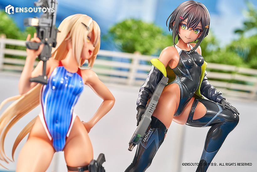 Arms Note Swim Team Bucho-Chan & Kohai-Chan 1/7 Scale Figure Set