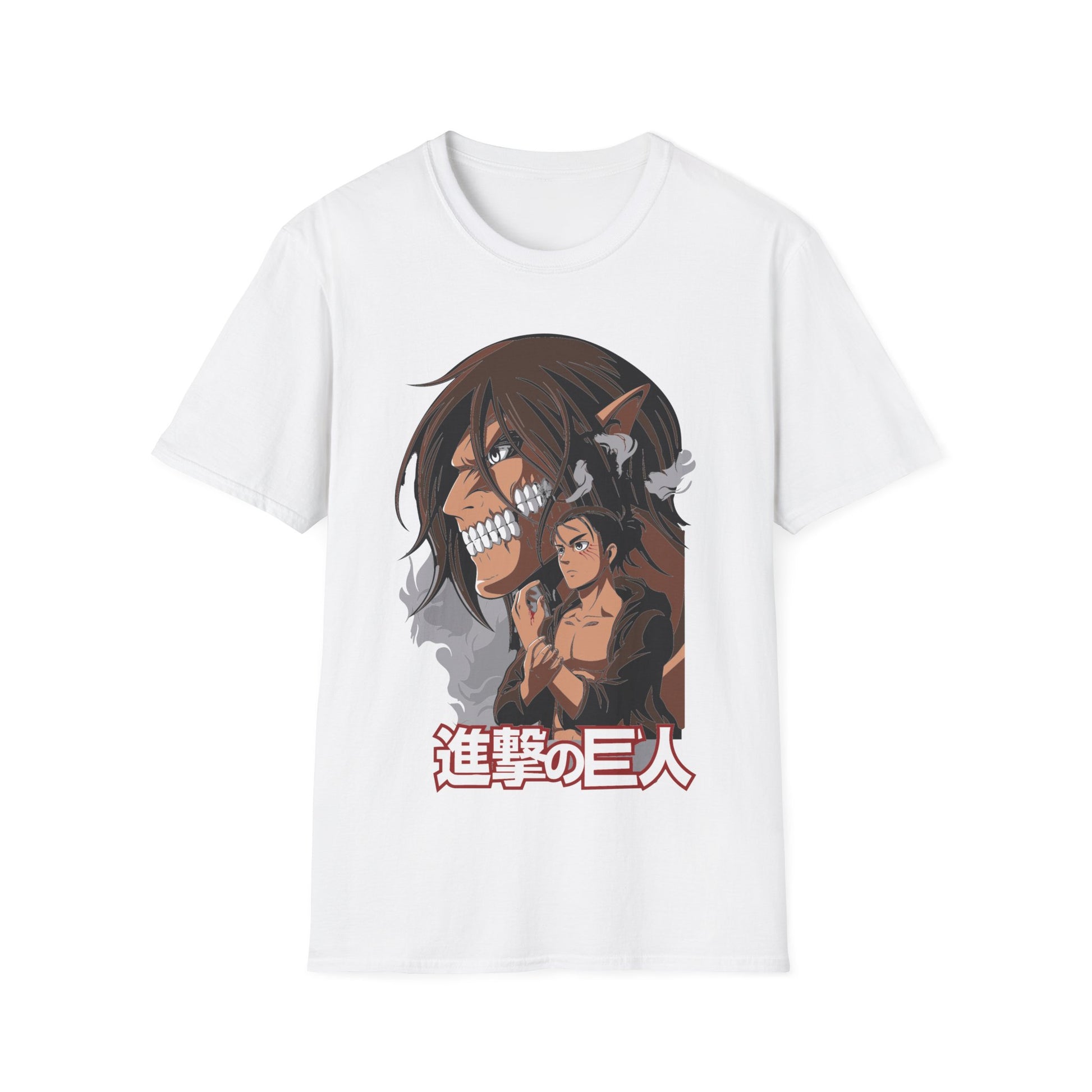 Attack on Titan Anime Shirt Custom Eren Shirt Graphic Tee