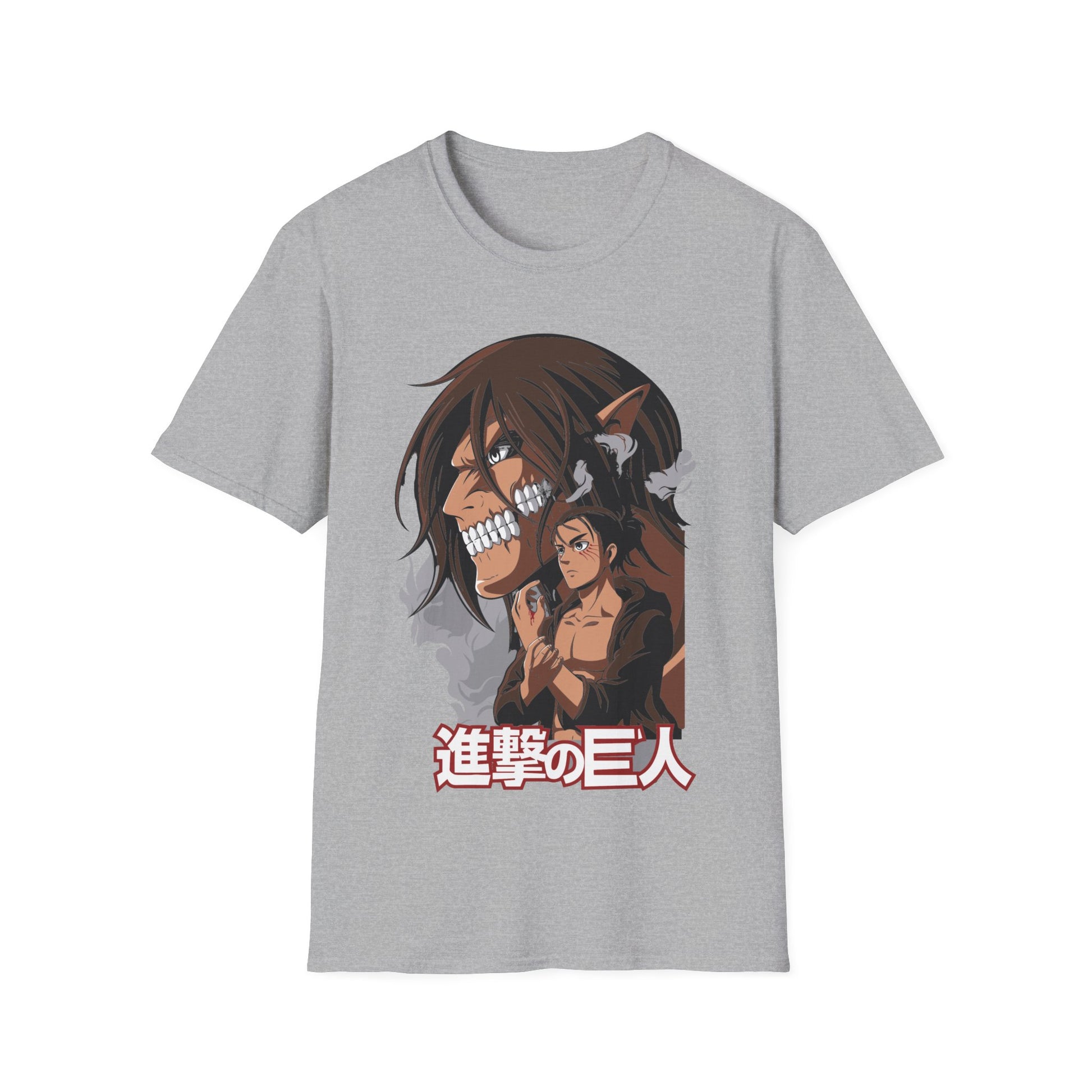 Attack on Titan Anime Shirt Custom Eren Shirt Graphic Tee