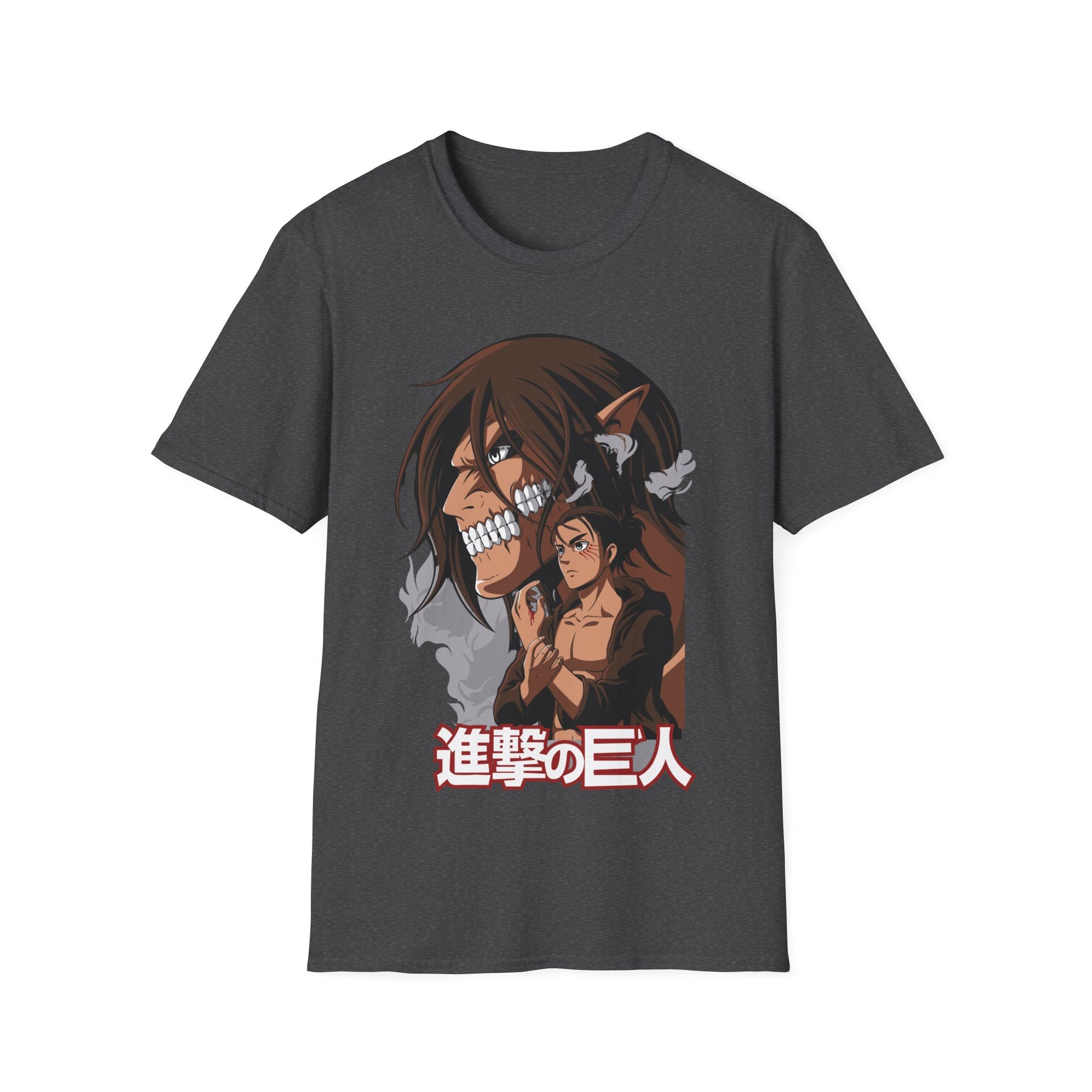 Attack on Titan Anime Shirt Custom Eren Shirt Graphic Tee