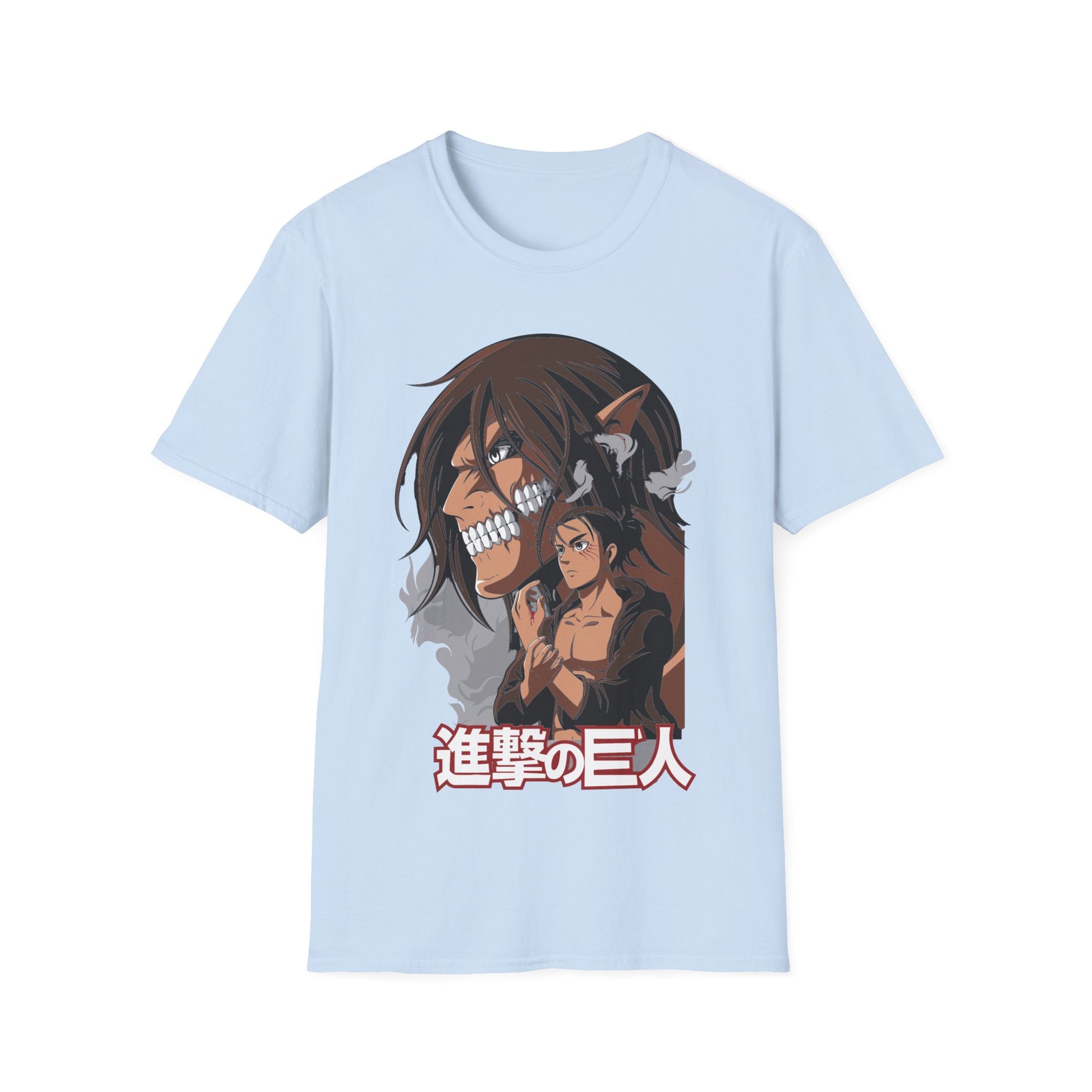 Attack on Titan Anime Shirt Custom Eren Shirt Graphic Tee